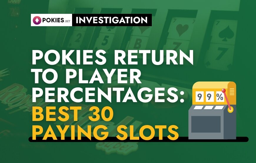 Pokies Return to Player Percentages: Best 30 Paying Slots 2025